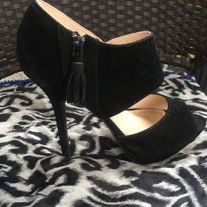 Black Suede Heels